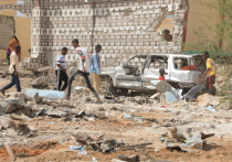 10 человек стали жертвами террористической атаки на отель в столице Сомали городе Могадишо