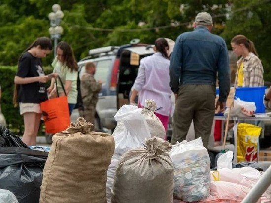 В Благовещенске прошла акция по сбору советских игрушек