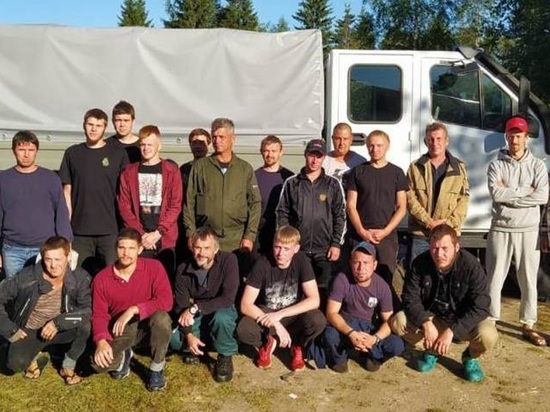 Десантники-пожарные из Карелии потушили 10 лесных пожаров в Коми