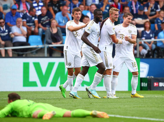 "Бавария" на выезде разгромила "Бохум"