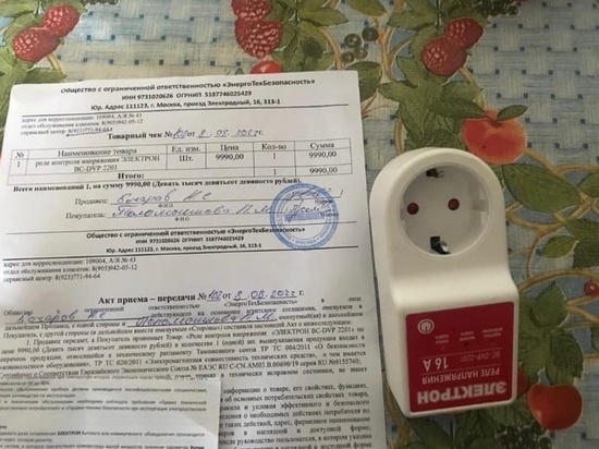 Пенсионерка из Новосибирска купила у мошенников розетку за 10 тысяч рублей