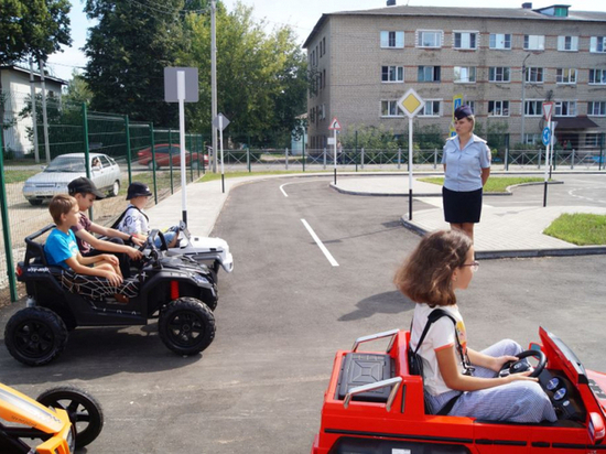 Во Владимирской области появился детский автогородок
