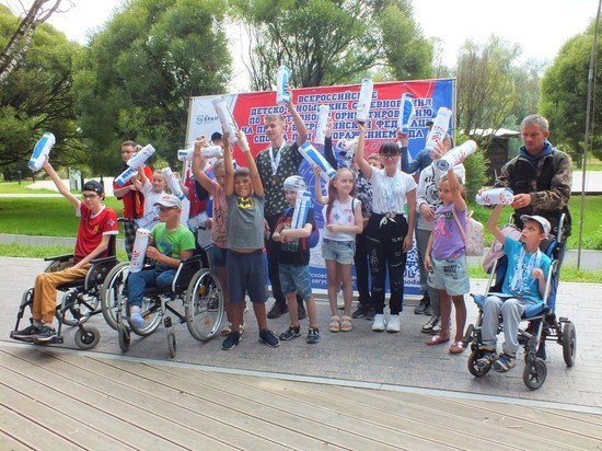 Первые всероссийские соревнования по спортивному ориентированию для детей-инвалидов прошли в Пскове
