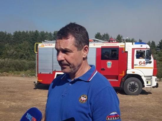 Из-за лесных пожаров эвакуировали жителей деревни Ювино под Рязанью