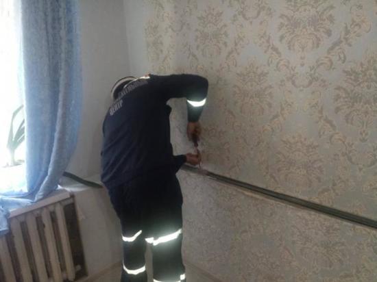 В Пензе спасатели пришли на помощь маленькому котенку
