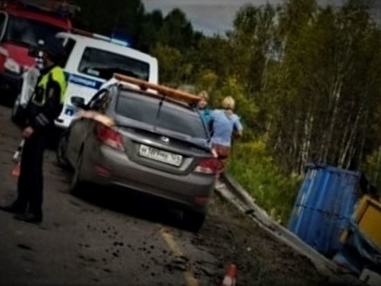 В Красноярском крае погиб водитель груженого углем МАЗа
