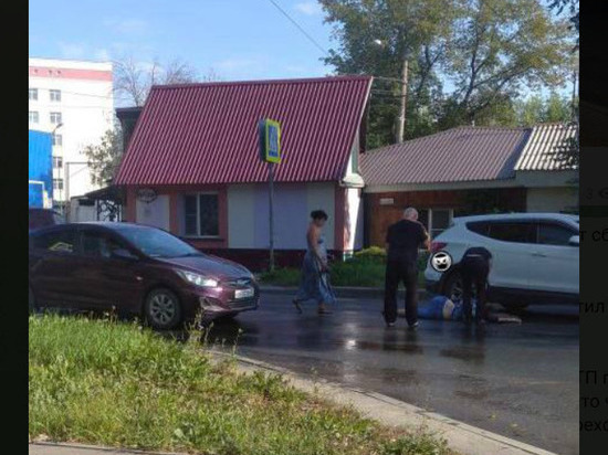 В Пензе автомобилист сбил человека на пешеходном переходе