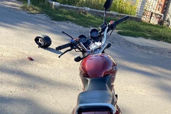 Авария мотоцикл стелс Флейм 200