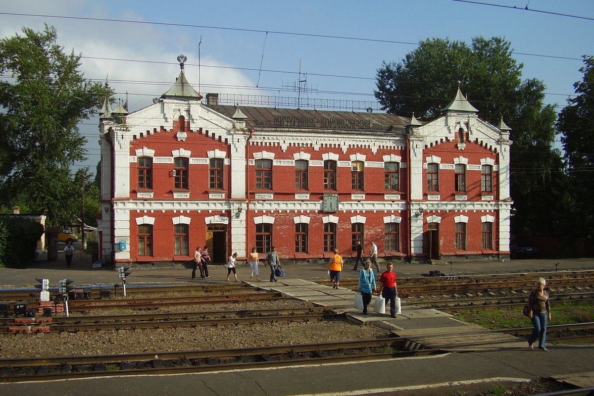 Мичуринск Воронежский вокзал 2022