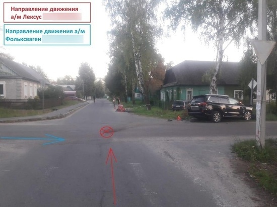 58-летняя пассажирка повредила голову в аварии в Брянске