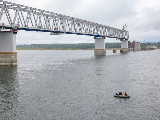 В Красноярском крае Высокогорский мост построен на 65%