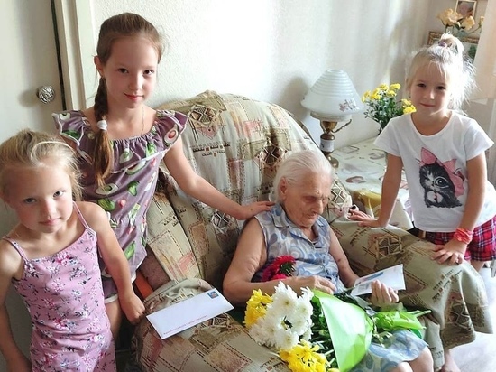 Уроженка Рязанской области Наталия Курочкина отметила 100-летний юбилей