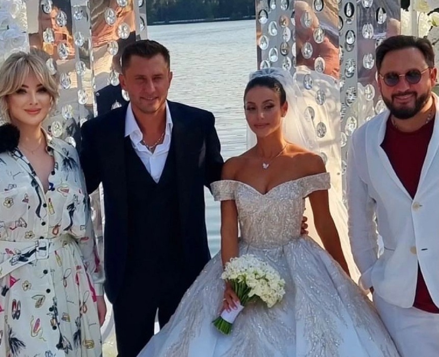 Павел Прилучный женился на Зепюр Брутян: свадебные и пляжные фото сладкой парочки