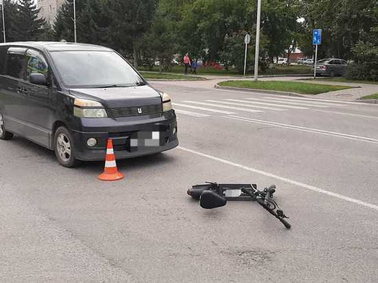 Toyota сбила 12-летнего мальчика на самокате на Ленина в Бердске