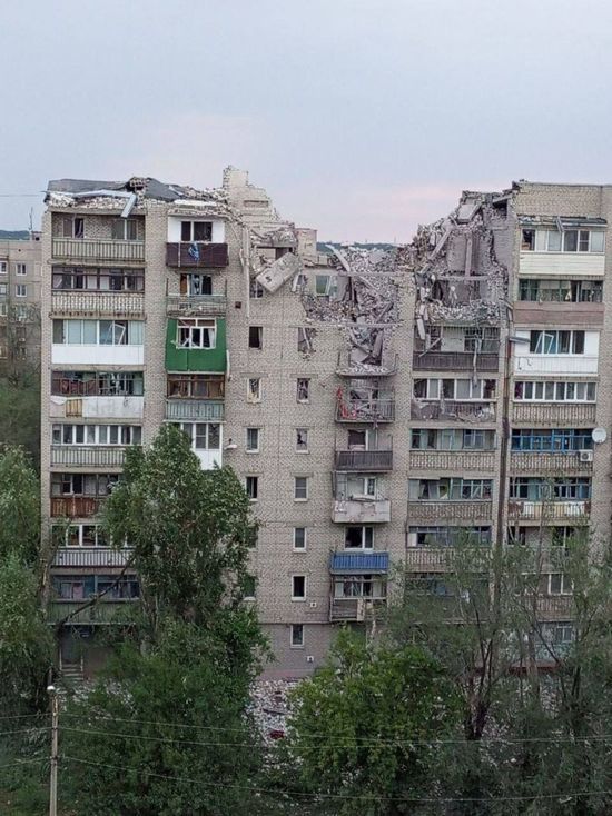 ВСУ обстреляли подшефный Омской области город Стаханов из HIMARS