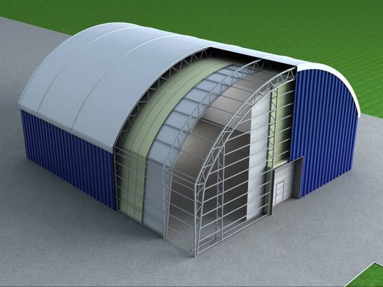 Началось строительство ангара для испытания авиатехники в «Титановой долине»