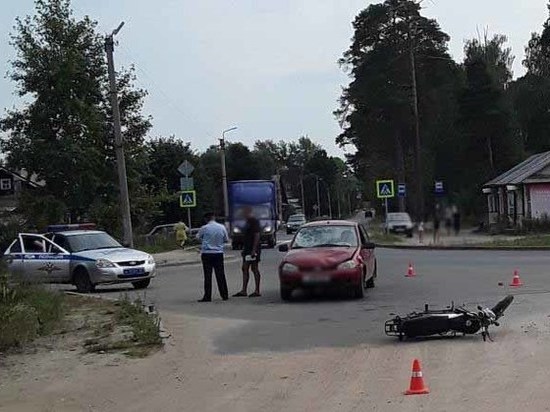 В Ивановской области случились две аварии с участием малолетних мопедистов