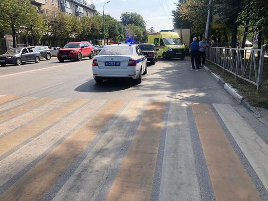 На улице Дзержинского в Рязани водитель ВАЗа сбил 50-летнего мужчину