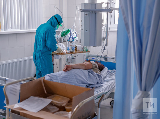 В Татарстане растет суточное число госпитализаций с коронавирусом