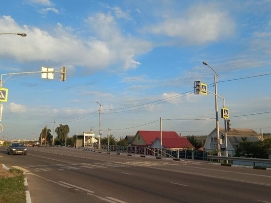 В селе Стрелецкое Белгородского района установили новый светофор