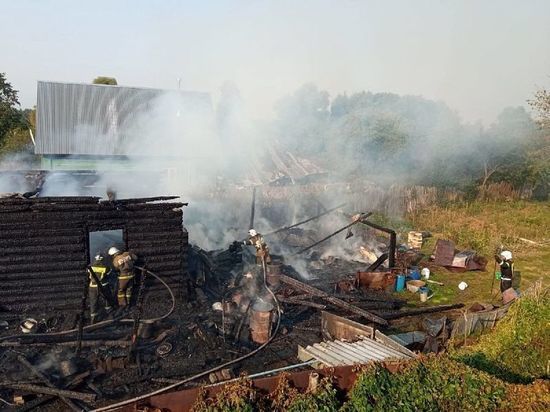 В Собинском районе заживо сгорел мужчина