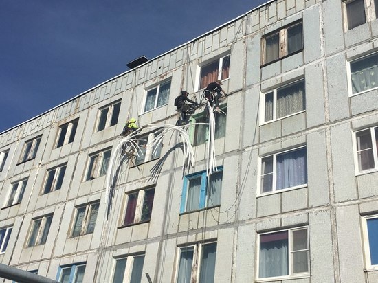 Реновация в Видяево идет полным ходом: в ЗАТО ведется капитальный ремонт многоквартирных домов