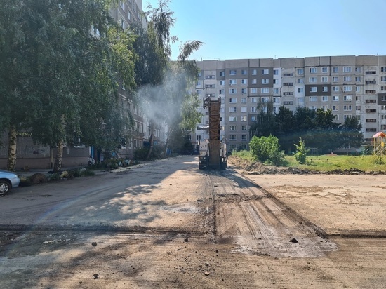 В Тамбове кладут «еще более новый» асфальт