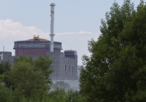 В то время, как миссия Международного агентства по атомной энергии находится в пути на Запорожскую АЭС, Киев продолжает бить по территории станции - пробита крыша корпуса, где хранятся ядерное топливо американского производства и твердые радиоактивные отходы