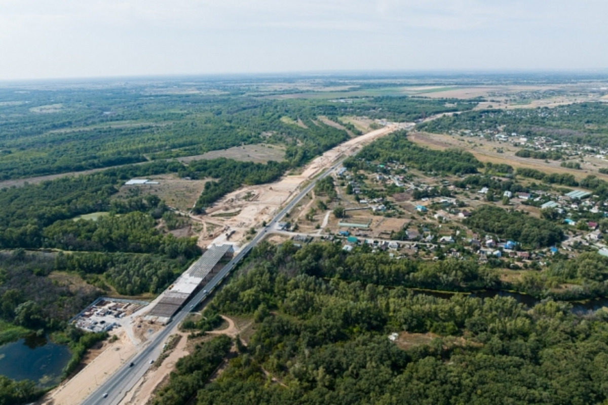 Узуновы Поляны с высоты птичьего полёта