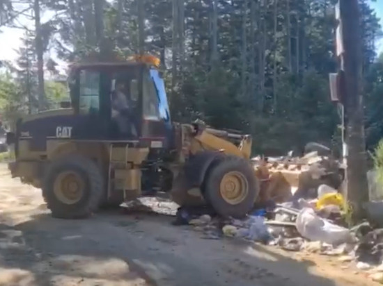 Видеонаблюдение установили на заколдованной свалке в Корсаковском районе