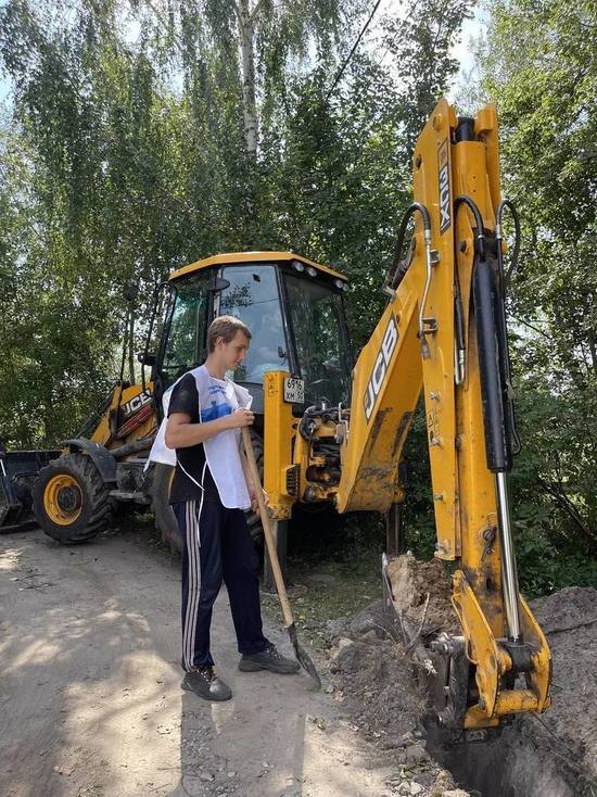 В деревне Вечери под Серпуховом началась социальная газификация