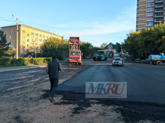 Правоохранители раскрыли тайну некачественного асфальта на дорогах Красноярска