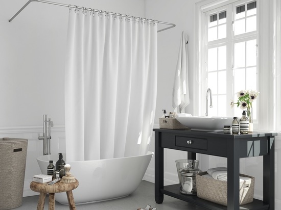 Чем отстирать шторку для ванной от желтизны и грязи: средство из 2 ингредиентов за минуту