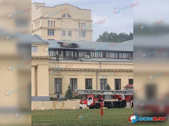В Новочеркасске 1 сентября горел политехнический университет