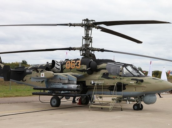 ТАСС: обновленный вертолет Ка-52М очень хорошо показал себя на Украине