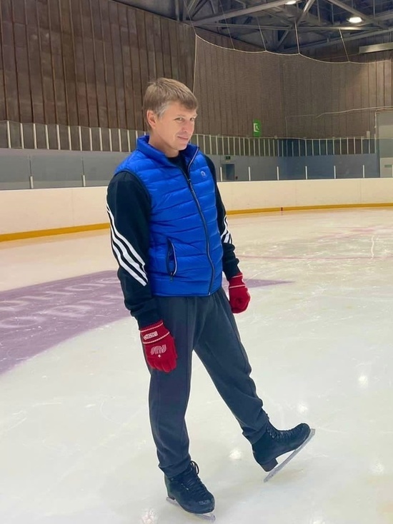Алексей Ягудин провел тренировки для юных фигуристов Оленегорска и области