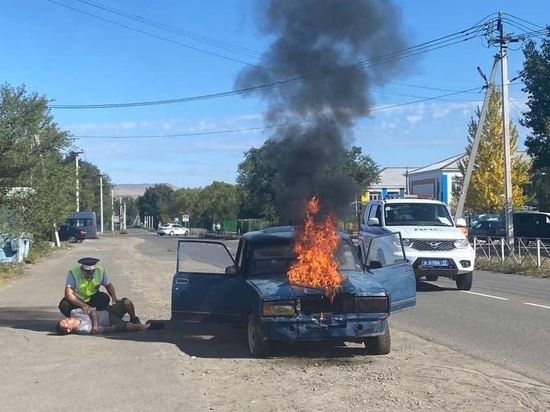 Госавтоинспекции Тувы провела учения по ликвидации последствий ДТП