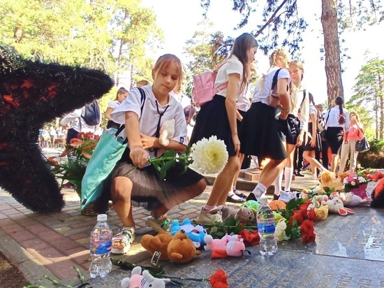 Дань памяти жертвам теракта в Беслане отдали жители Горячего Ключа