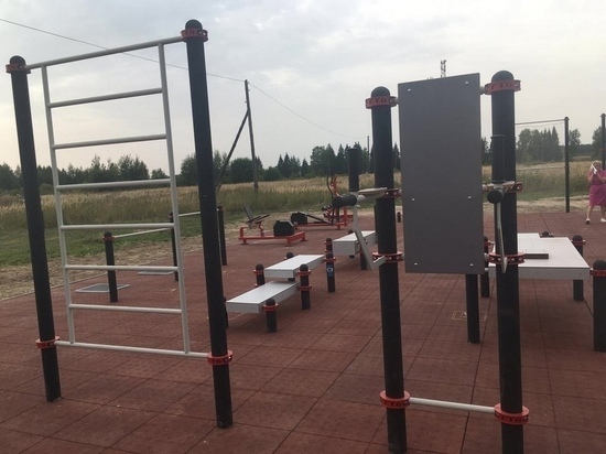 В Ивановской области построили еще одну спортплощадку