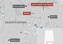 Полиция Канады разыскивает двух преступников, зарезавших десять человек в 13 разных местах поселений Джеймс Смит Кри Нэйшн и Уэлдон провинции Саскачеван, где живут коренные народы этого североамериканского государства
