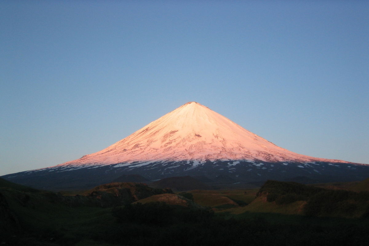 Ключевской вулкан на Камчатке