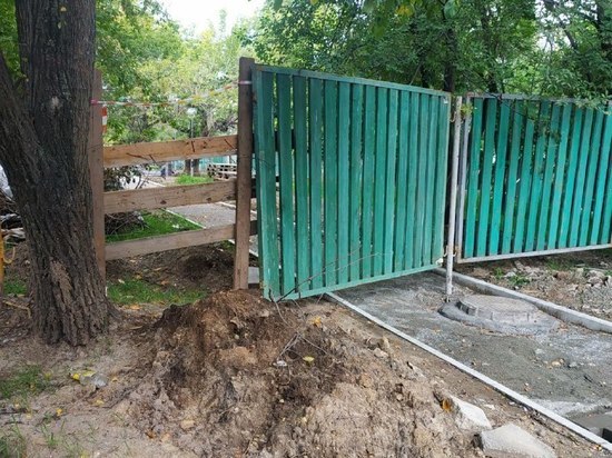 Обновленную территорию горожане смогут посетить уже в октябре