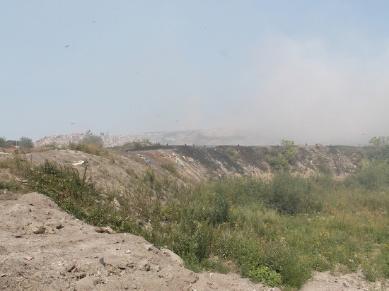 На Гусинобродском мусорном полигоне в Новосибирске нашли труп в полиэтилене