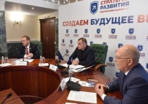 Врио Главы Марий Эл Юрий Зайцев встретился с авторами лучших идей по созданию стратегии дальнейшего развития региона.