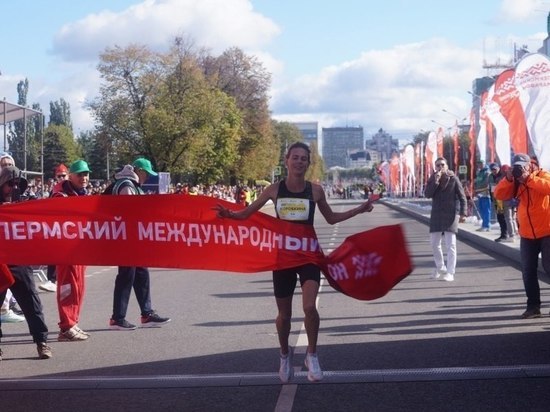Спортсменка из Липецкой области победила на Пермском марафоне
