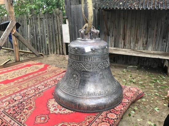 Для храма Петрозаводска отлили огромный колокол
