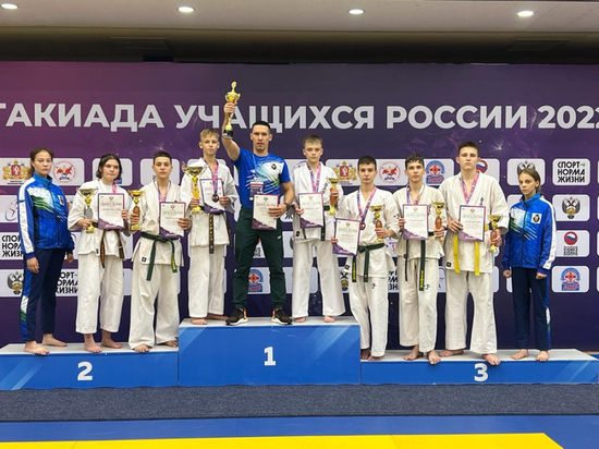 Спортсмены Хабаровского края завоевали восемь медалей на юношеской спартакиаде