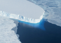 Ледник Туэйтс, получивший неофициальное название «ледник судного дня» расположен в Антарктиде