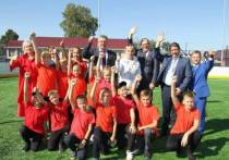 В селе Тальменка Тальменского района открыли новый спортивный объект