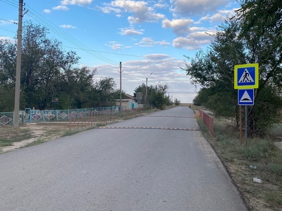 В райцентре Калмыкии позаботились о дорожной безопасности